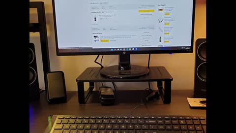 Review: 2-Pack Dual Monitor Stand with Ventilated Metal Top & Non-Skid Legs - Ideal for Laptop,...