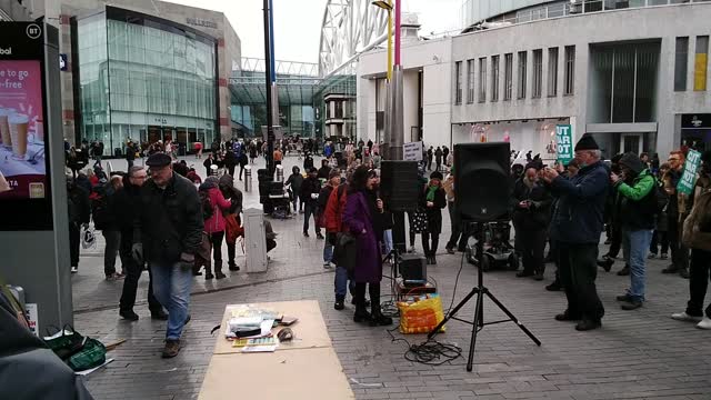 Cost of Living Protest Birmingham 12 Feb 22 4