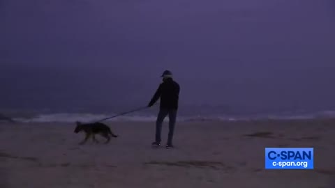 INSANE Footage of Biden Wearing a Mask and Wandering the Beach Alone Will drive You NUTS