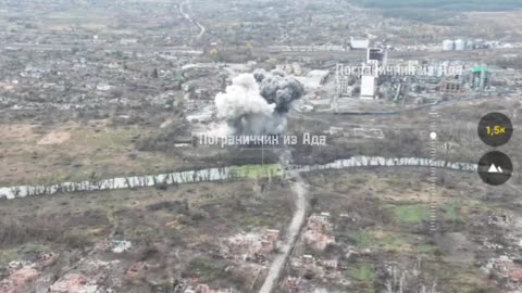 The Russian Air Force struck with FAB-3000 and ODAB-1500 aerial bombs. 1