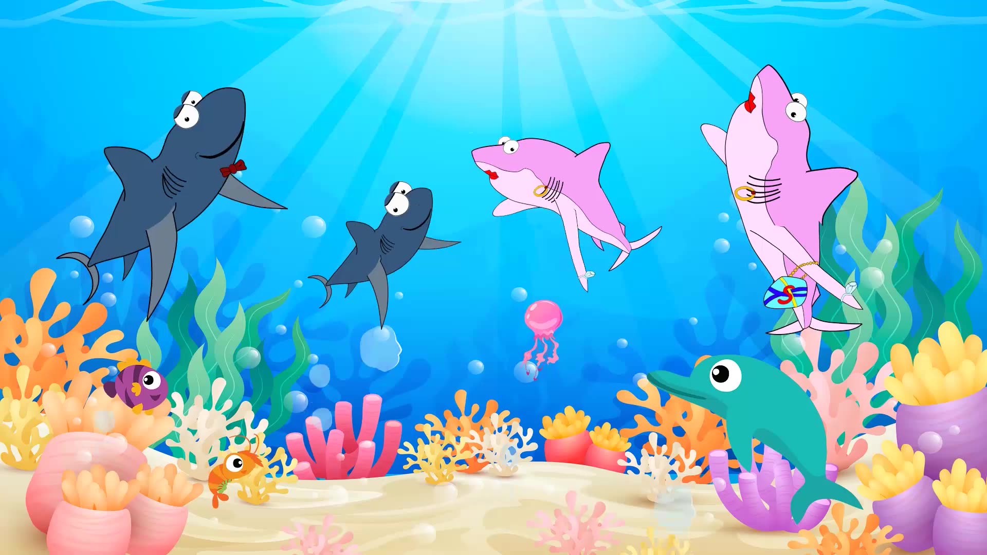 Another Baby Shark? Dive into Gitte's Animated Rap Remix! 🦈🎤🌟 | Baby ...