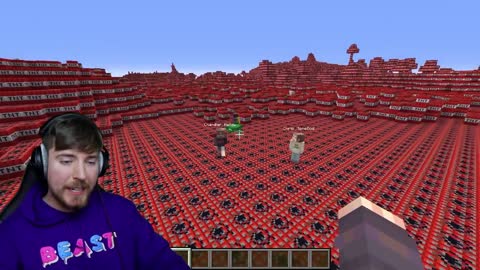 Minecraft Largest Explosion bomb