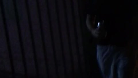 Guy screaming in dark alley