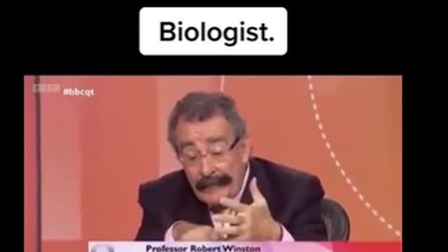 'You cannot change your sex' ~ Biologist