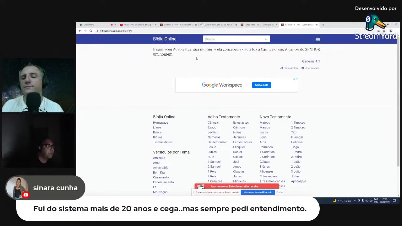 A Chave da Ciência - ZJ_1Cykl1RE - A Semente da Serpente c Samuel Benini do Canal Metafisicamente