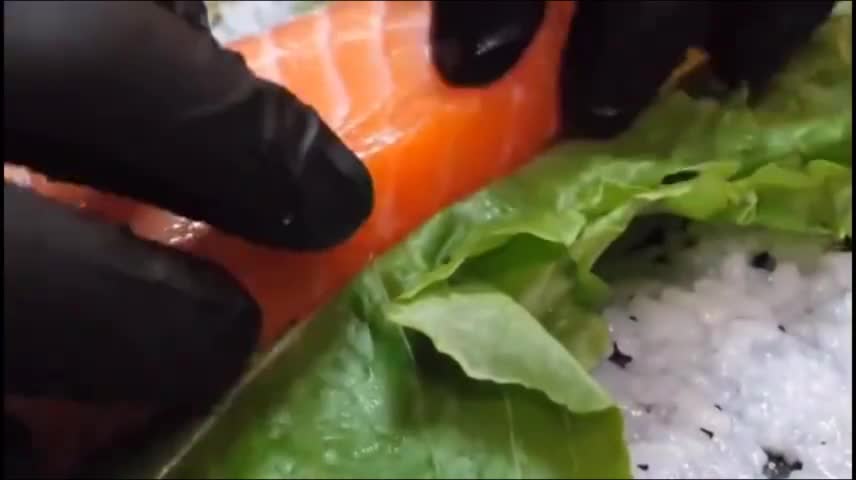 The Process Of Making Sushi