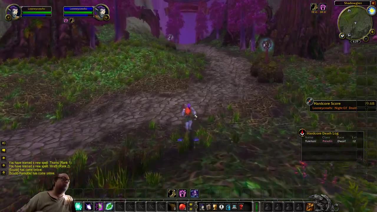HardCore Classic World of Warcraft Lets Play Druid Part 1