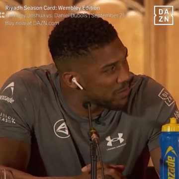 Anthony Joshua wants to remind the world what he is capable of