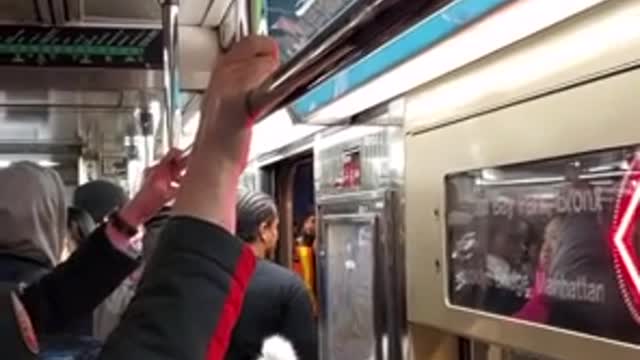 James Vasquez the famous tiktok mercenary in Ukraine got his ass beaten on the subway in US!