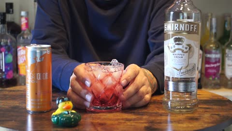 James Radke - Smirnoff Whipped Cream Vodka & Red Bull Strawberry Apricot Energy Drink