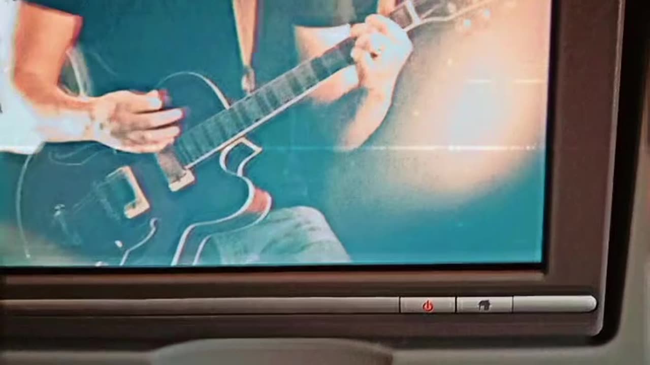 Travelling Plane window view