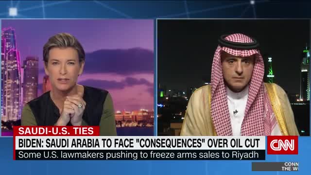 Saudi Arabia Official Response to Biden's threats over oil cuts
