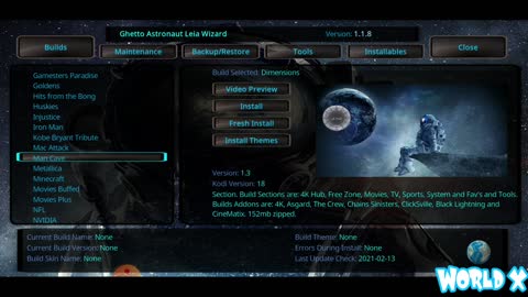 How to install Metallica Build on Kodi 18.9