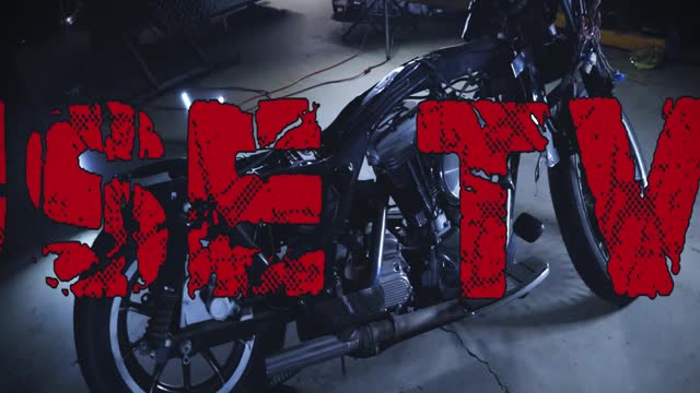 95 Harley FLH custom build