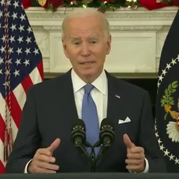 Biden: "I honest-to-God believe it's your patriotic duty." to get vaccinated