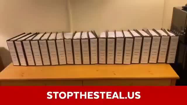 Vote Nevada: 20 binders of material submitted