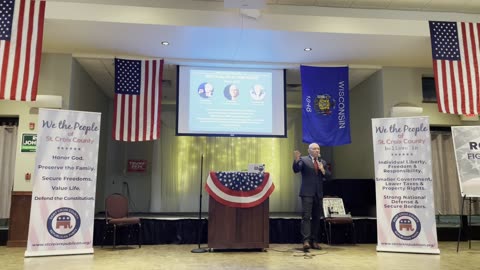 Ivan Speaks to We the People of St. Croix Wisconsin, October 14, 2023