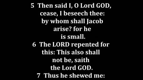 Amos 7 King James version