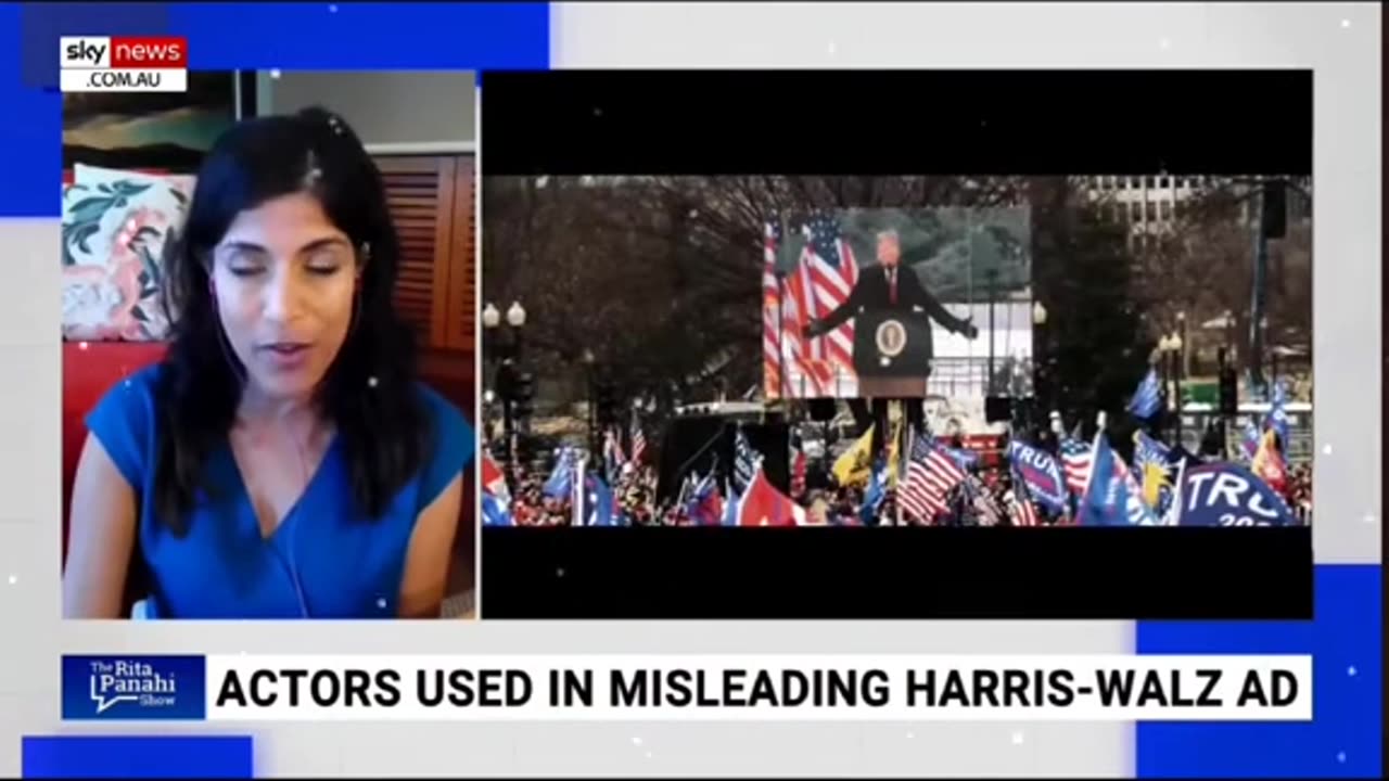 Harris campaign caught hiring actors...
