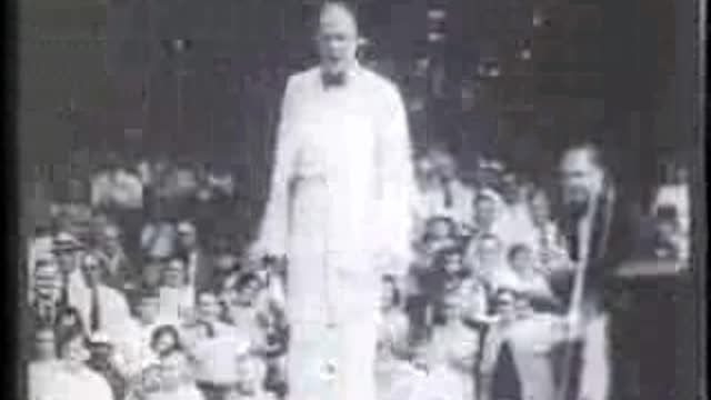 Watch Billy Sunday Preach!