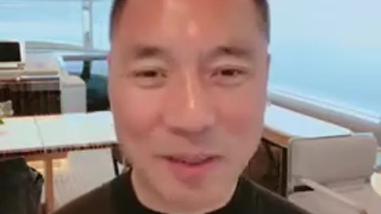20180910文贵先生视频²:刚刚从海浪中归来的感受