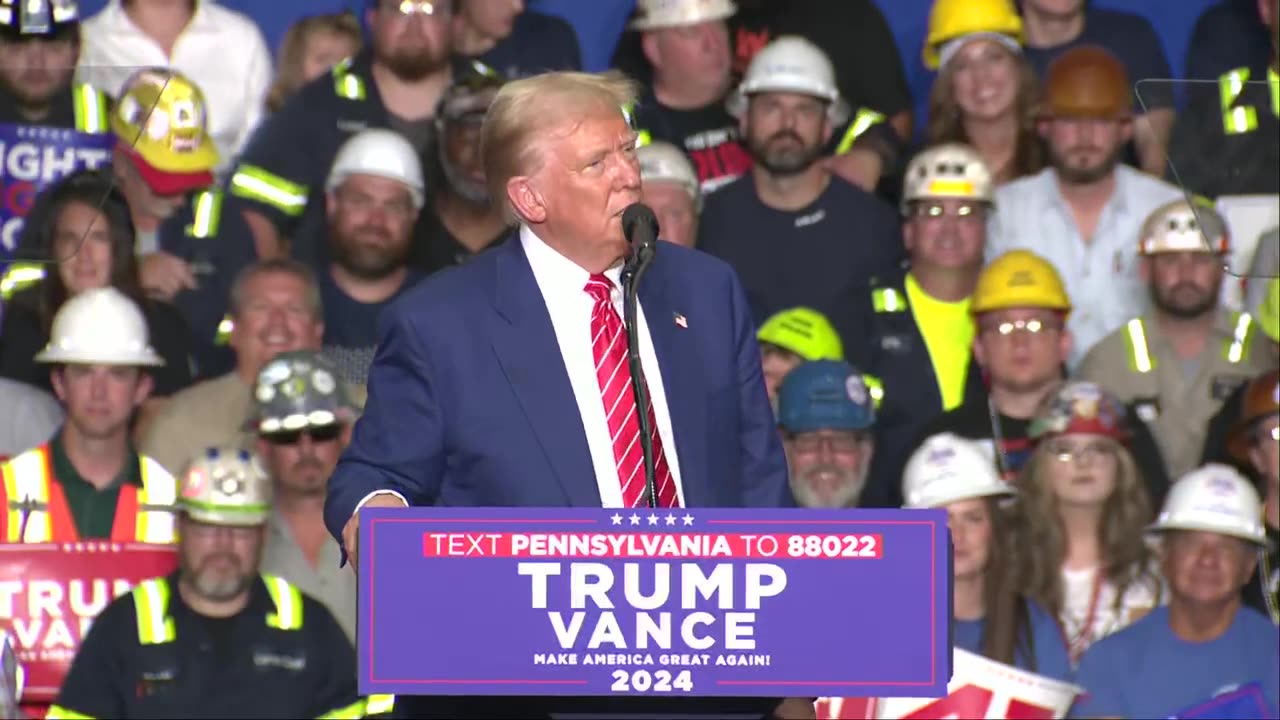 FULL SPEECH: Trump at Pennsylvania rally