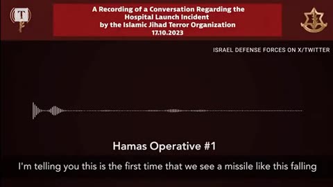 Gaza Hospital Bombing: Israel's Release of Hamas Voice Recordings