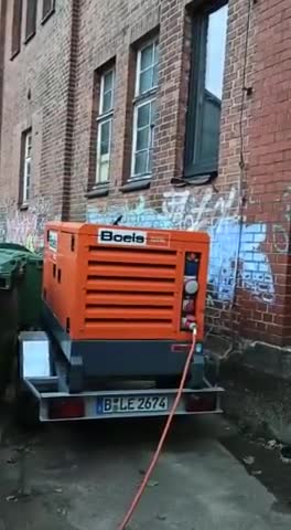 Dieselaggregat zum Elektroauto laden