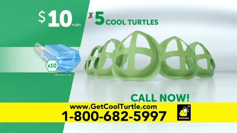 Cool Turtle Appliance Exposes Masks as Health Hazard