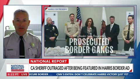 California Sheriff Calls Out Kamala Harris' Hypocrisy on Immigration and Law Enforcement