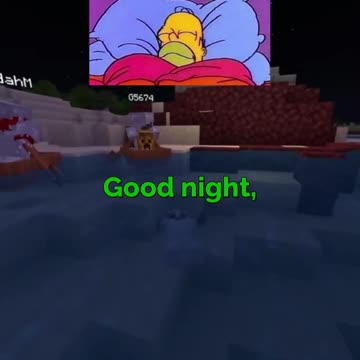 JUST Wanted 2 Take A NAP #minecraft #gaming #shorts #minecraftsmp #memes #mc