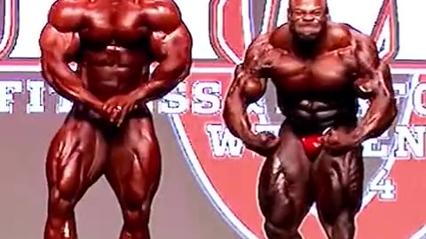 2014 Mr Olympia Fight Phil heath Vs kai Greenie