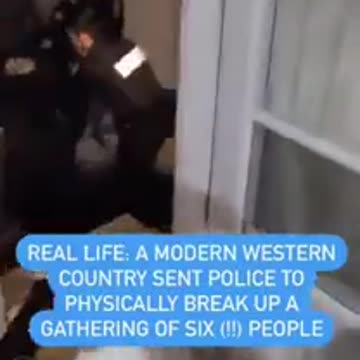 Police STORM “Illegal” NYE 6-Person Gathering