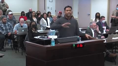 WATCH — North Carolina dad slams school board over critical race theory and gender indoctrination.