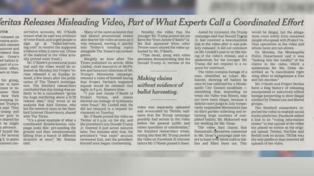 Remember: the NYT admitted in the lawsuit “answer” to our defamation complaint,