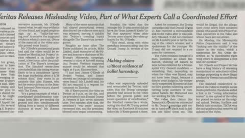 Remember: the NYT admitted in the lawsuit “answer” to our defamation complaint,