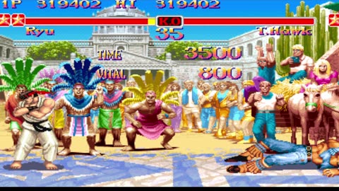 Ryu vs T. Hawk