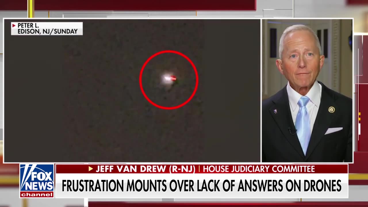 Drones over NJ may be linked to 'Iranian mothership,': Rep. Jeff Van Drew