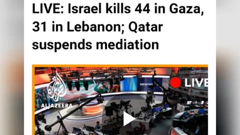 #Israel attack kill 44 in Gaza , 31 in lebanon # Plz watch