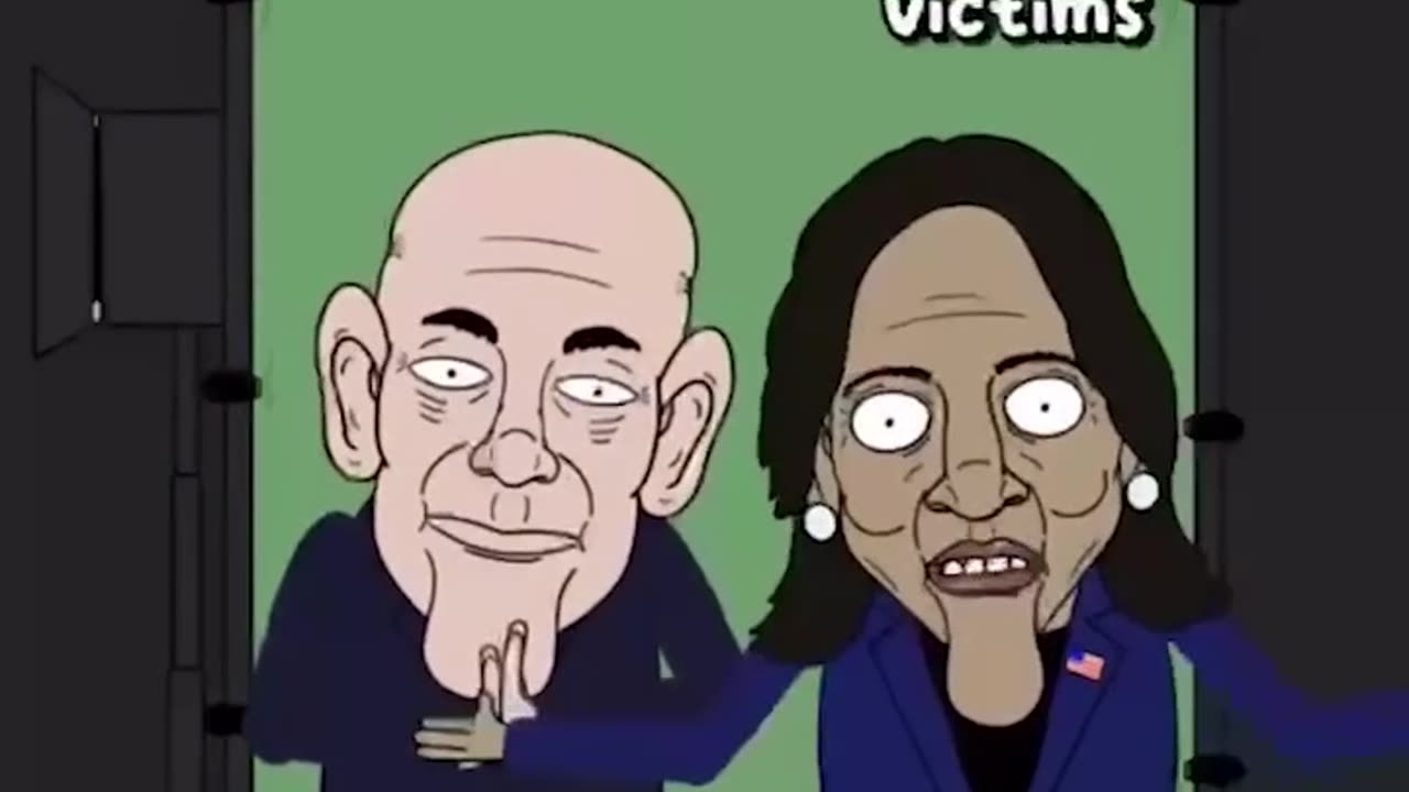 Cartoon Network mocked Kamala Harris for putting America last.