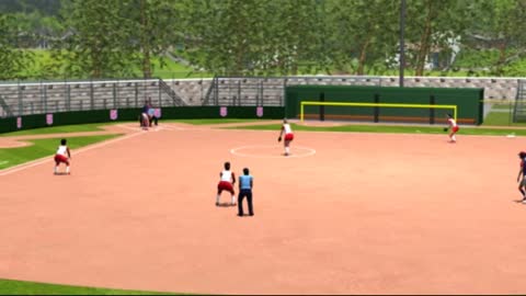 3 Umpires - Runner On 2B - Starting Position