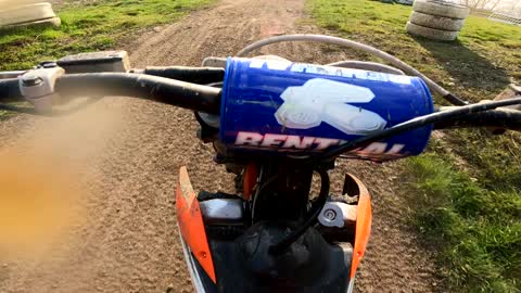 Chill KTM 125SX ride