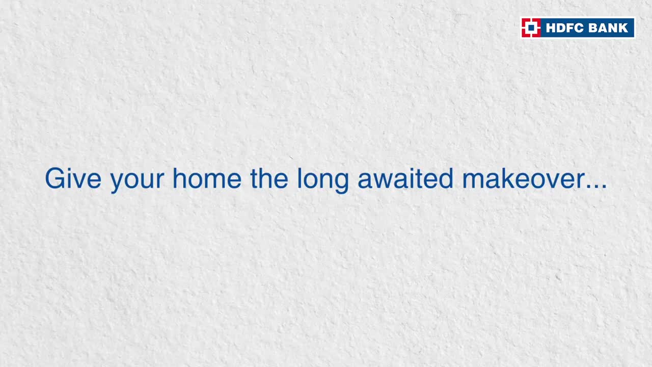 Get Home Renovation Loan To Upgrade Your House | HDFC Bank