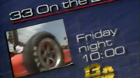 May 22, 1988 - WTHR Promo for '33 on the Line' Indy 500 Special