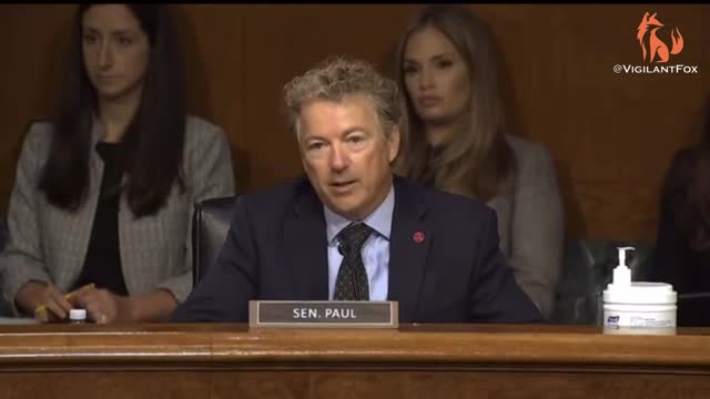 Sen. Rand Paul Upends Fauci and Blasts His Refusal to Show the Data