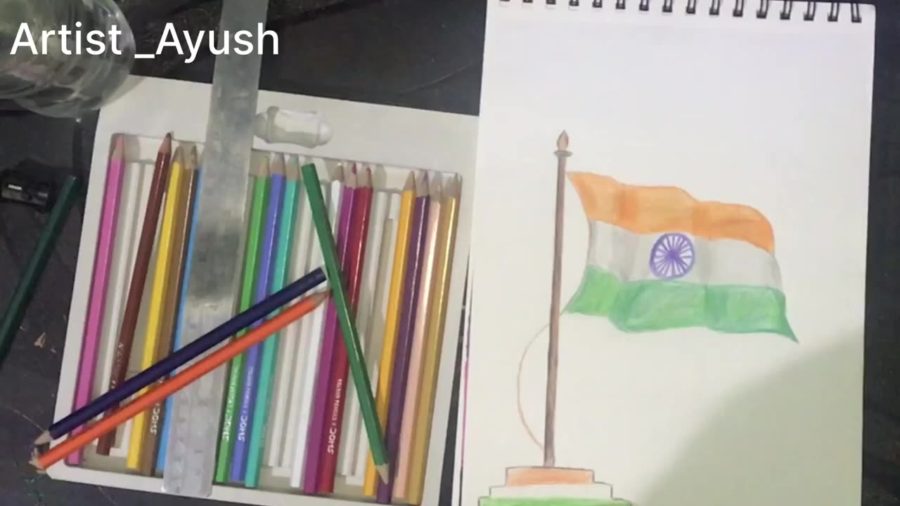 Independence Day drawing/ Draw for beginners