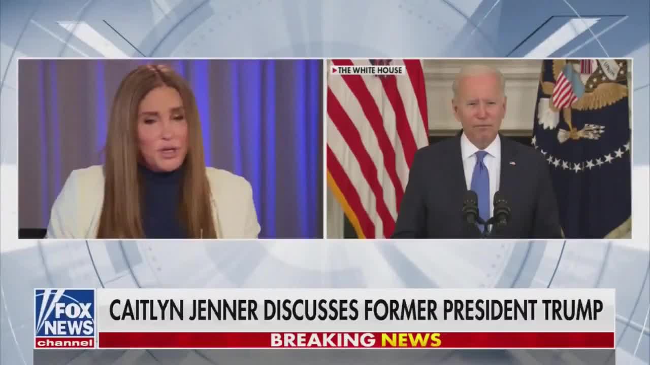 Caitlyn Jenner's explains why she thinks Trump did a better job than Biden is doing is completely