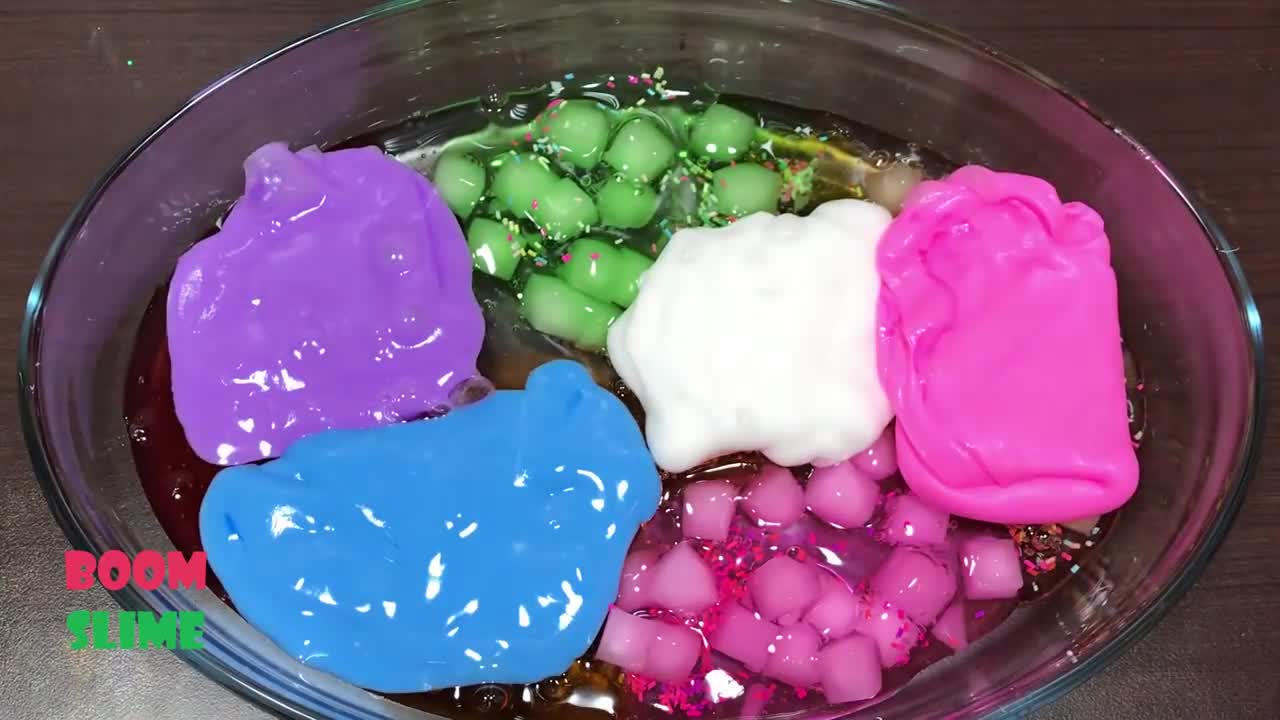 MIXING RANDOM THINGS INTO STORE BOUGHT SLIME| SLIME SMOOTHIE |SATISFYING SLIME VIDEOS #3| BOOM SLIME