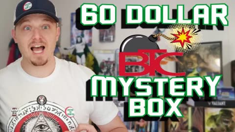 Unboxing a Big Time Collectables 60 Dollar Comic Mystery Box