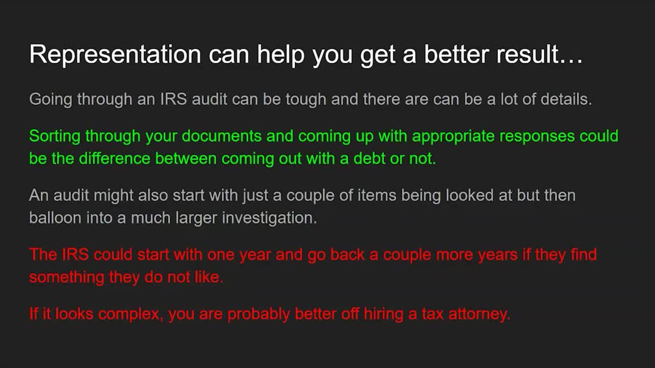IRS Audit Attorney - When Do You Need One?